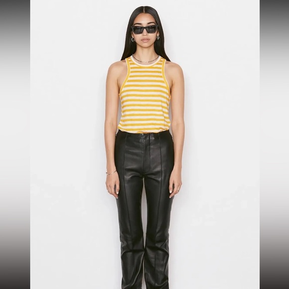 Frame Ringer Racerback Stripe Cami. NWT - Picture 5 of 12